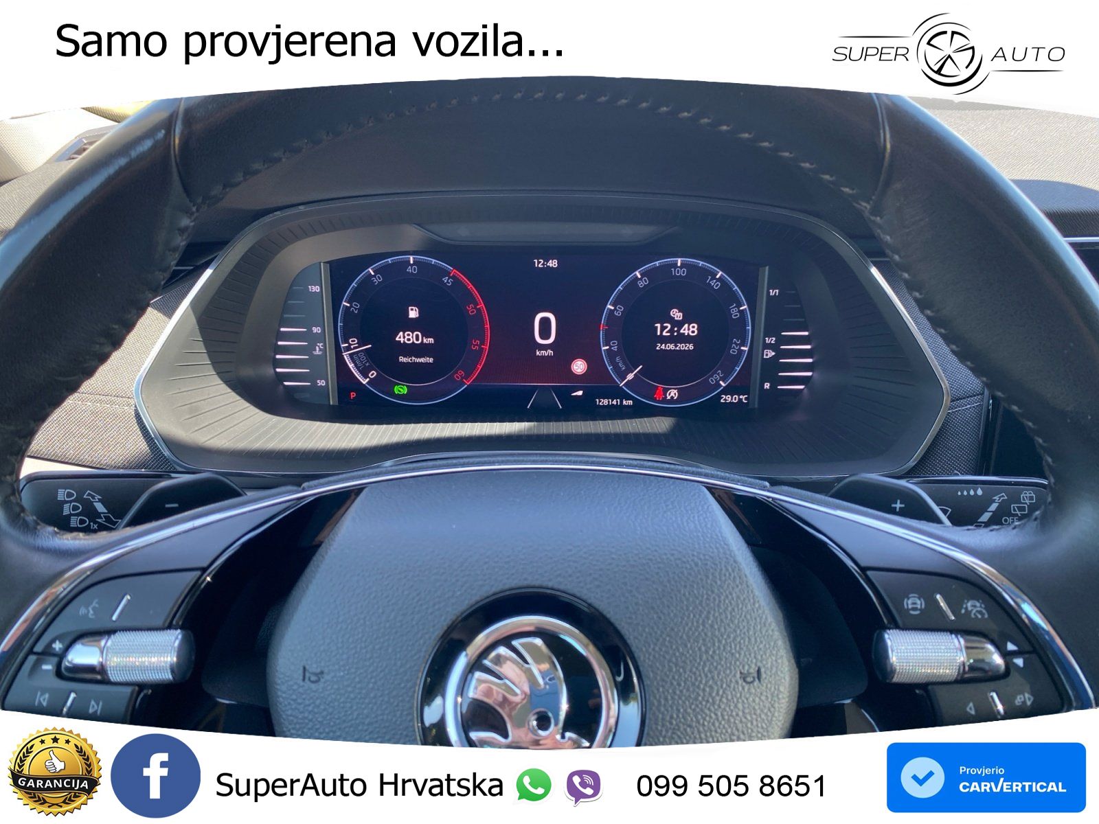 Škoda Octavia Combi 2.0 TDI (150 KS) DSG LED+GR SJED+ACC