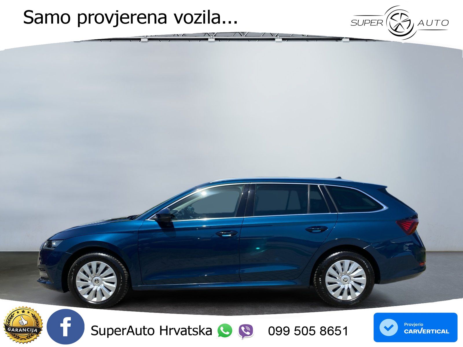 Škoda Octavia Combi 2.0 TDI (150 KS) DSG LED+GR SJED+ACC