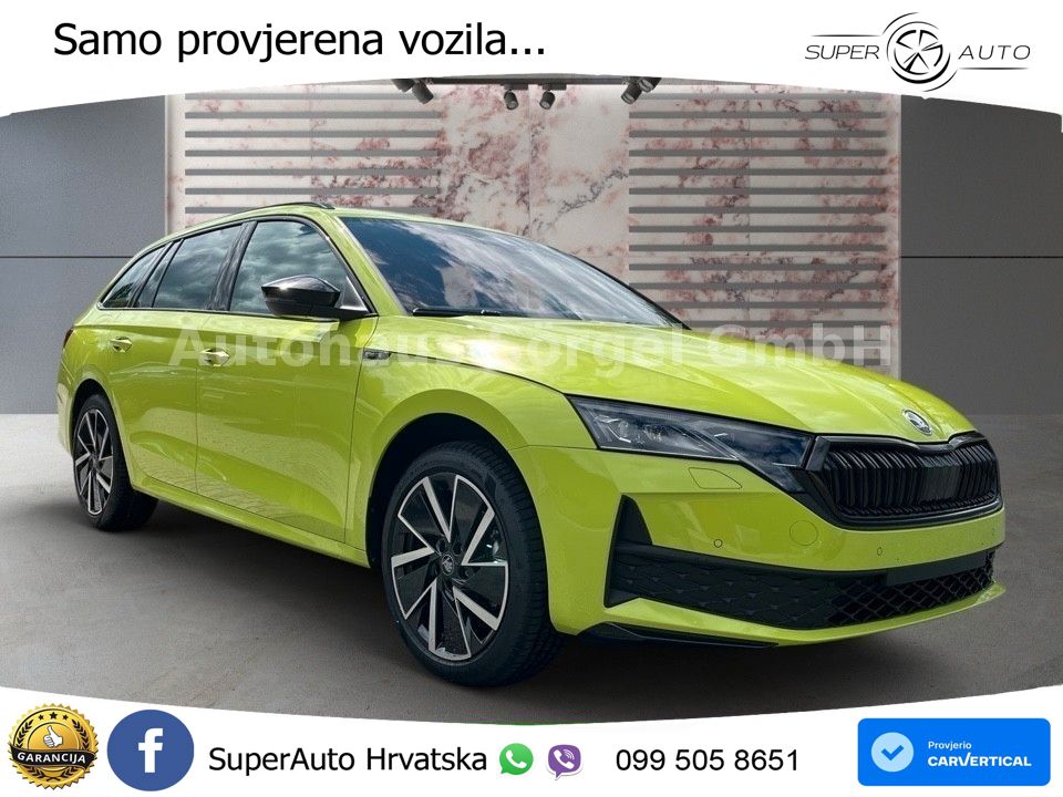 Škoda Octavia Combi 1.5 TSI (150 KS) DSG SportLine LED+GR SJED+ACC