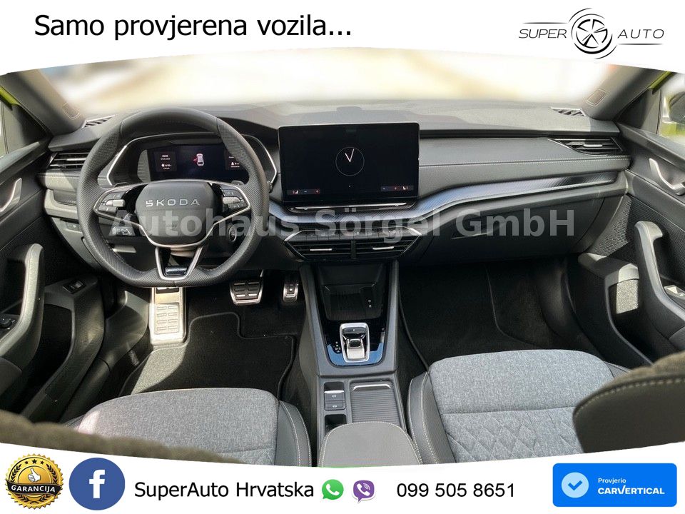 Škoda Octavia Combi 1.5 TSI (150 KS) DSG SportLine LED+GR SJED+ACC