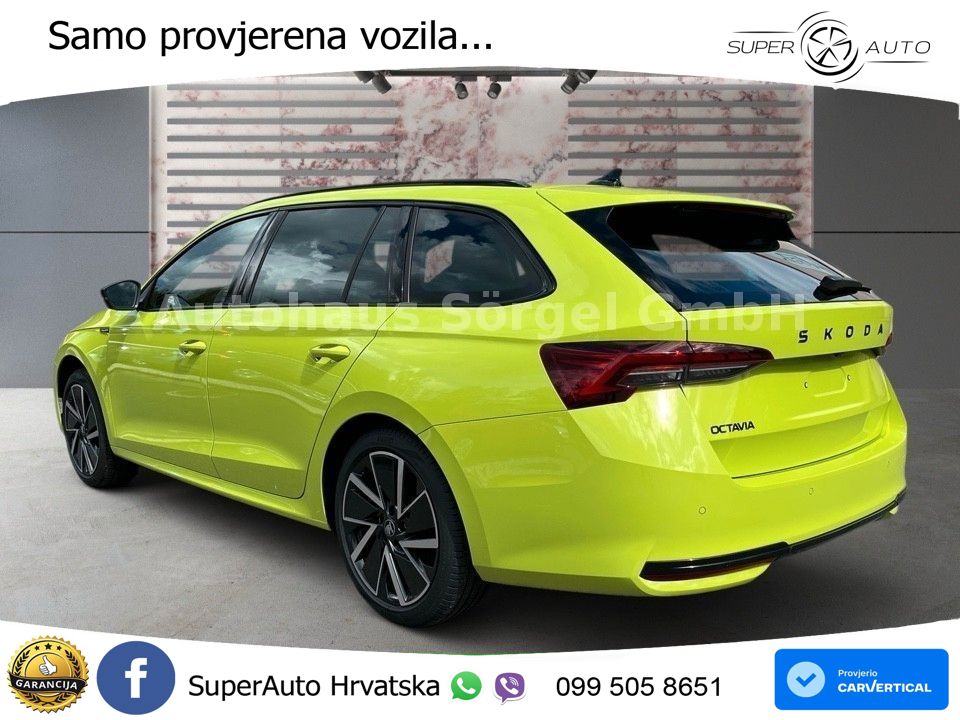 Škoda Octavia Combi 1.5 TSI (150 KS) DSG SportLine LED+GR SJED+ACC