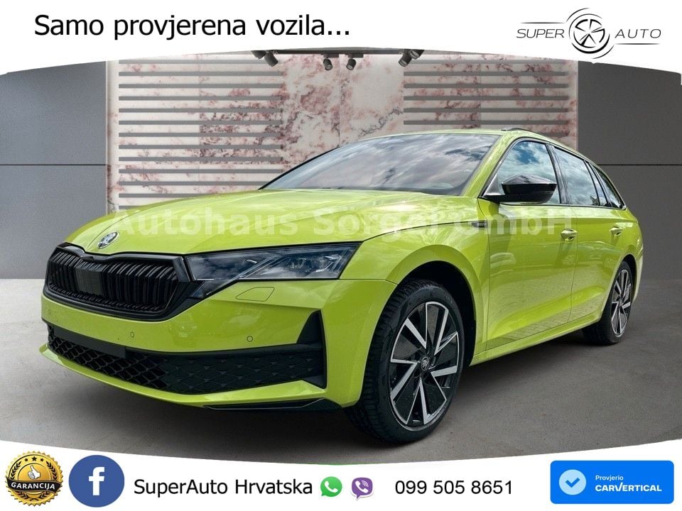 Škoda Octavia Combi 1.5 TSI (150 KS) DSG SportLine LED+GR SJED+ACC