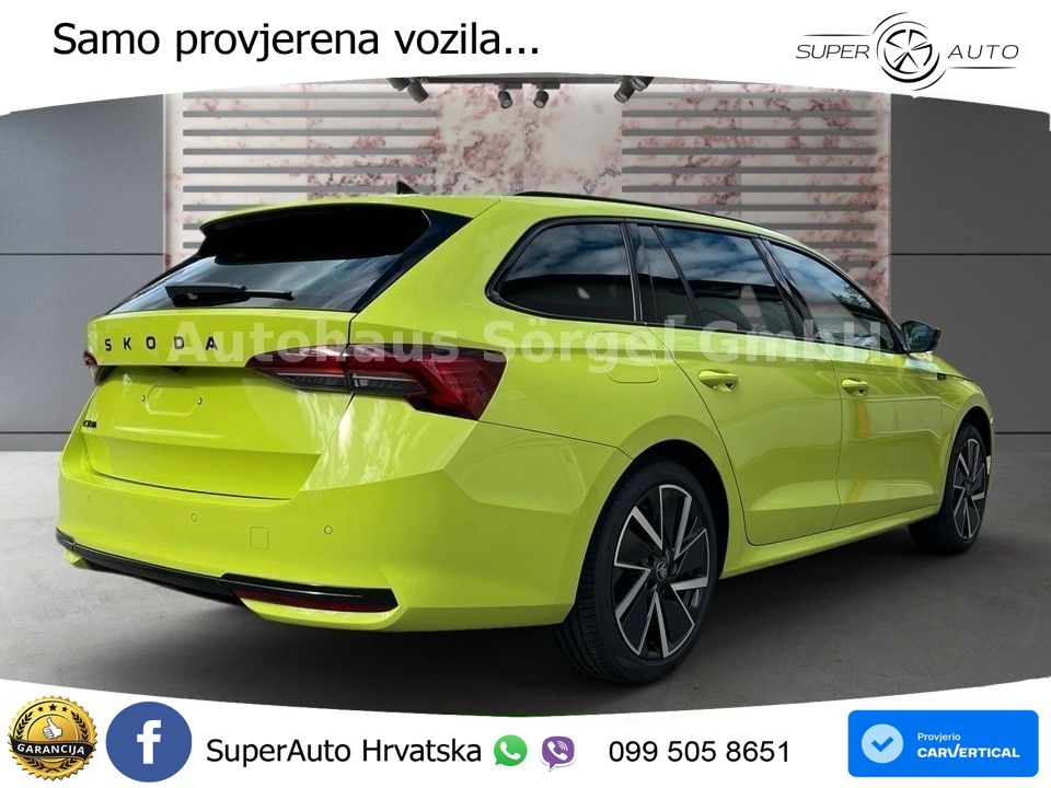 Škoda Octavia Combi 1.5 TSI (150 KS) DSG SportLine LED+GR SJED+ACC