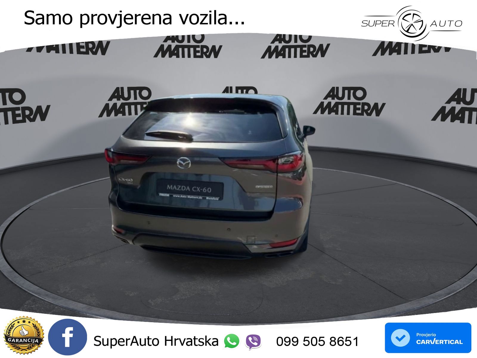 Mazda CX-60 3.3 e-Skyactiv D (254 KS) AWD Automatic MATRIX+GR SJED+KAM