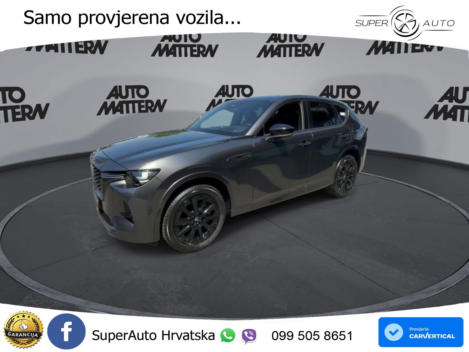 Mazda CX-60 3.3 e-Skyactiv D (254 KS) AWD Automatic MATRIX+GR SJED+KAM