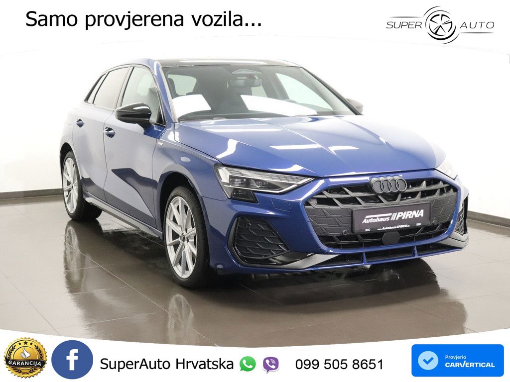 Audi A3 35 TFSI (150 KS) S tronic S line MATRIX+GR SJED+KAM