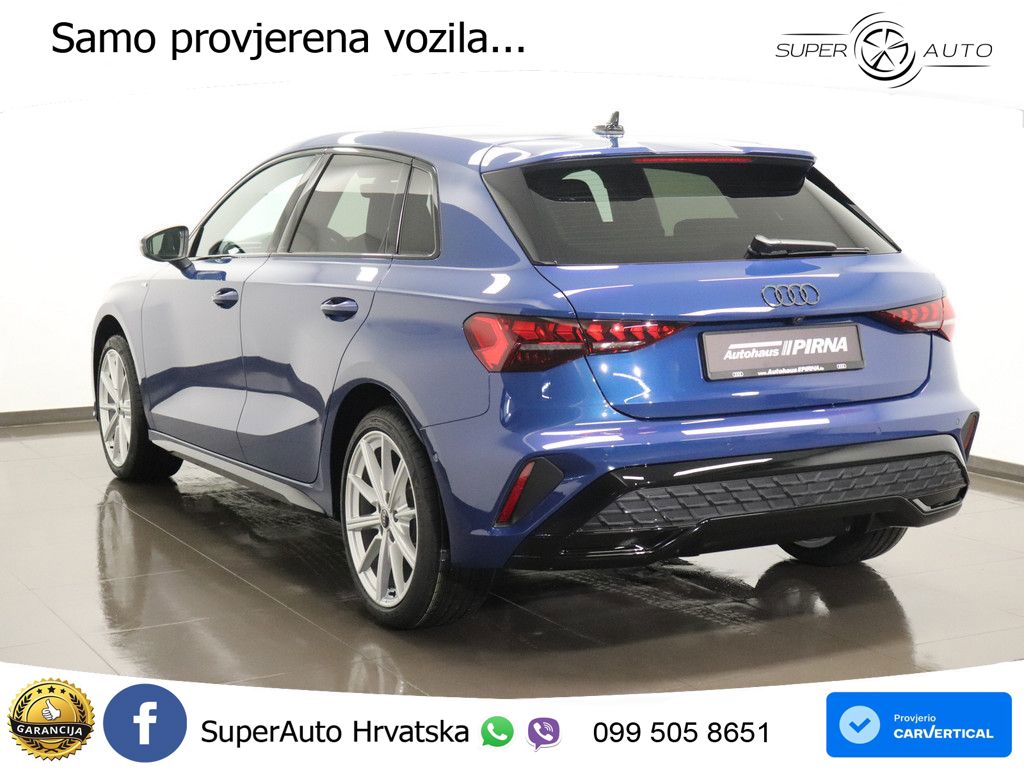 Audi A3 35 TFSI (150 KS) S tronic S line MATRIX+GR SJED+KAM