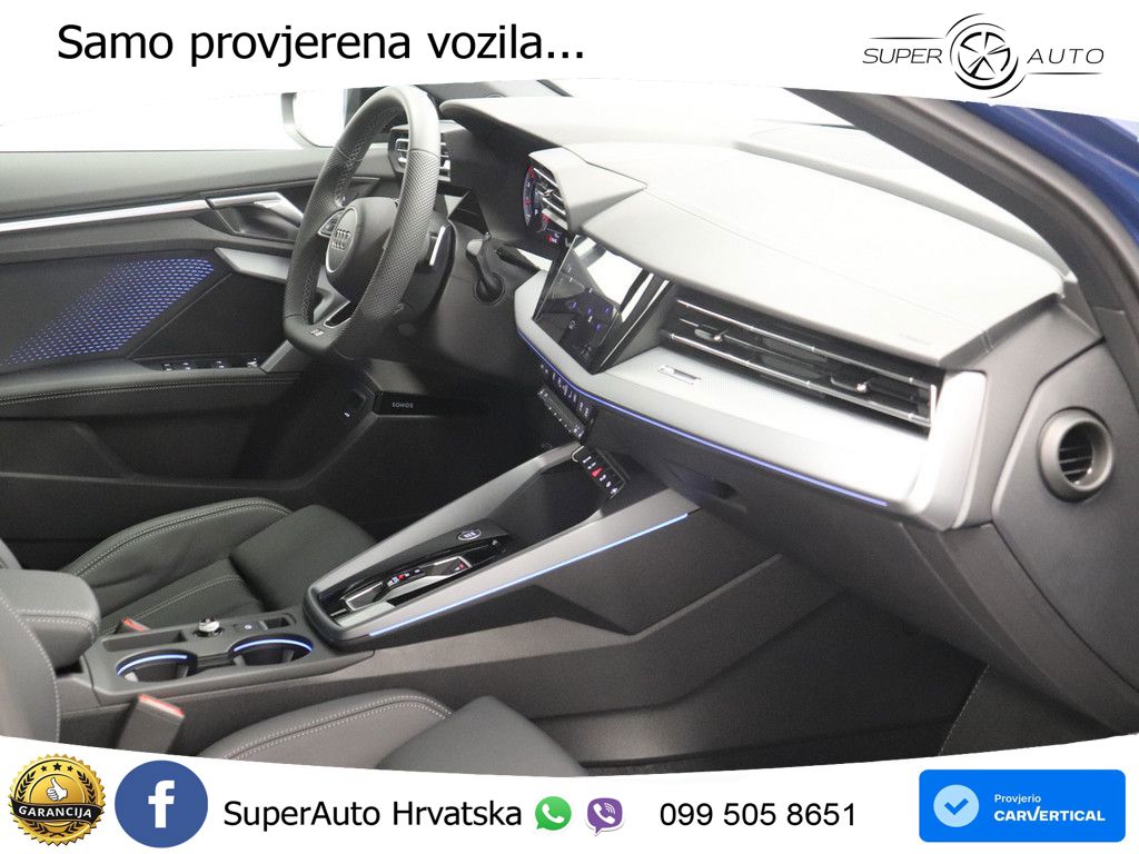 Audi A3 35 TFSI (150 KS) S tronic S line MATRIX+GR SJED+KAM