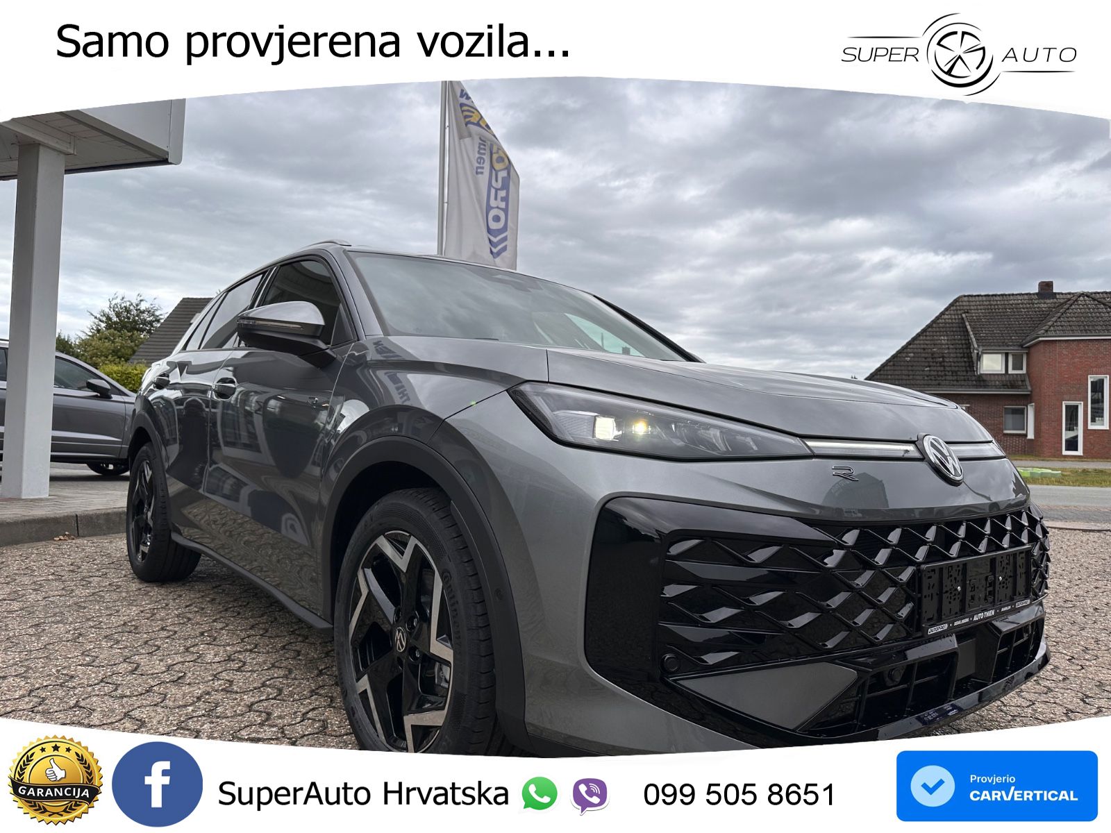 Volkswagen T-Roc 1.5 eTSI (150 KS)  DSG R-Line LED+GR SJED+ACC