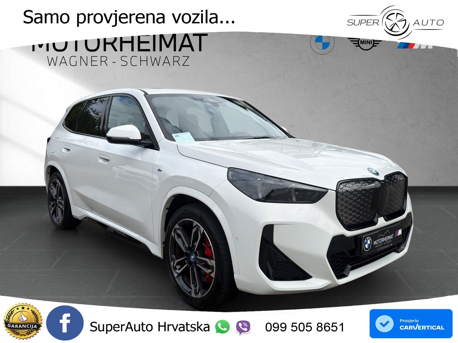BMW iX1 68 kWh (313 KS) xDrive30 M Sport LED+GR SJED+ACC