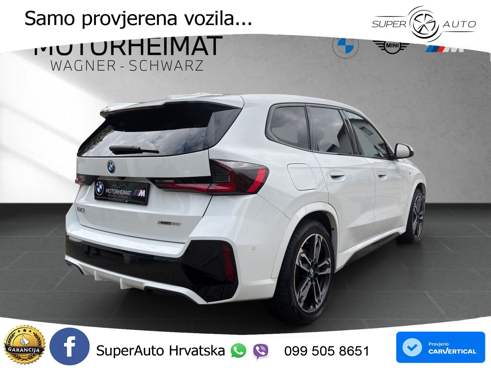 BMW iX1 68 kWh (313 KS) xDrive30 M Sport LED+GR SJED+ACC