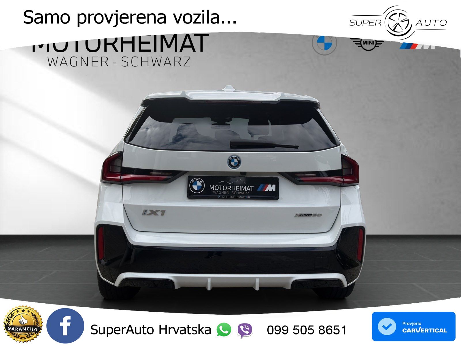 BMW iX1 68 kWh (313 KS) xDrive30 M Sport LED+GR SJED+ACC