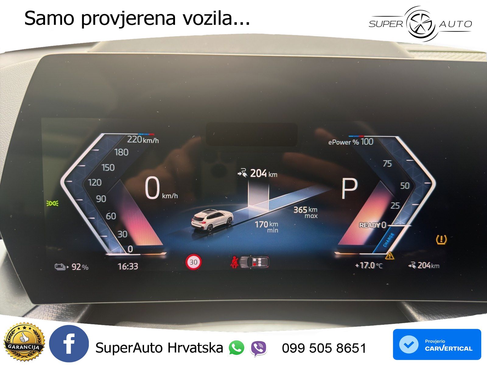 BMW iX1 68 kWh (313 KS) xDrive30 M Sport LED+GR SJED+ACC