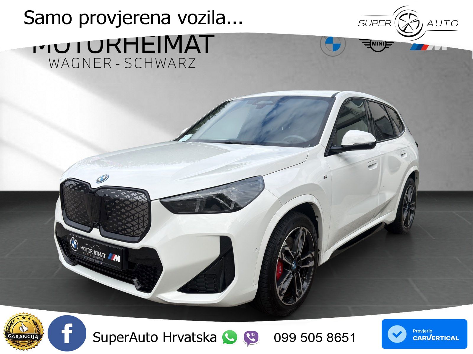 BMW iX1 68 kWh (313 KS) xDrive30 M Sport LED+GR SJED+ACC
