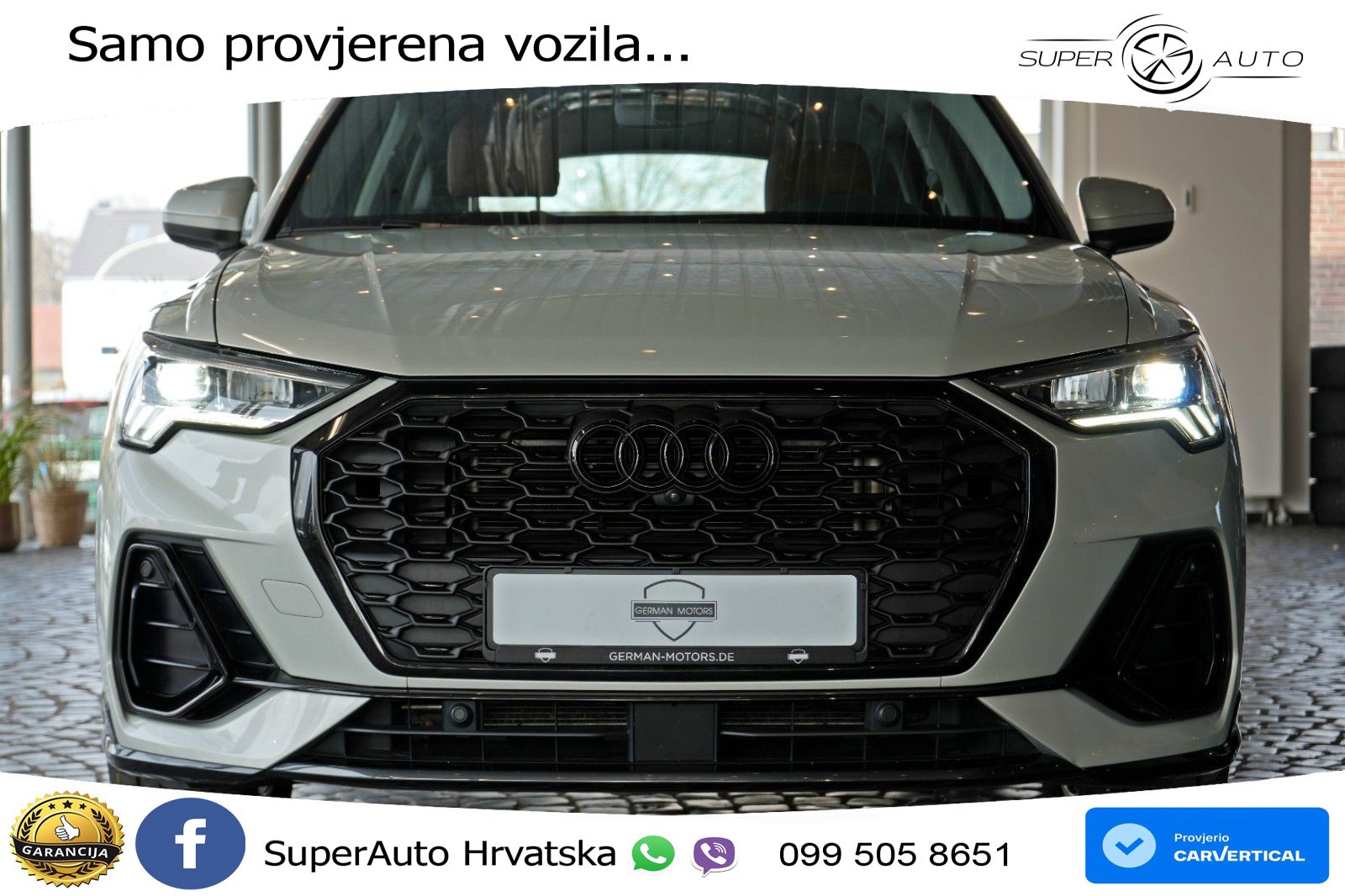 Audi Q3 Sportback 35 TDI (150 KS) S tronic S line LED+GR SJED+ACC