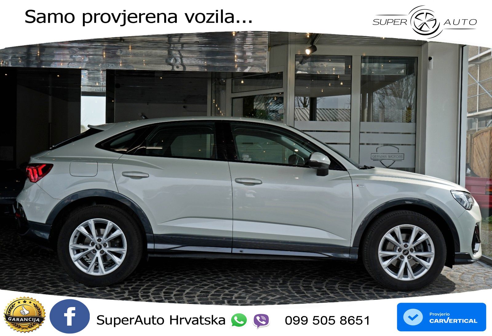 Audi Q3 Sportback 35 TDI (150 KS) S tronic S line LED+GR SJED+ACC