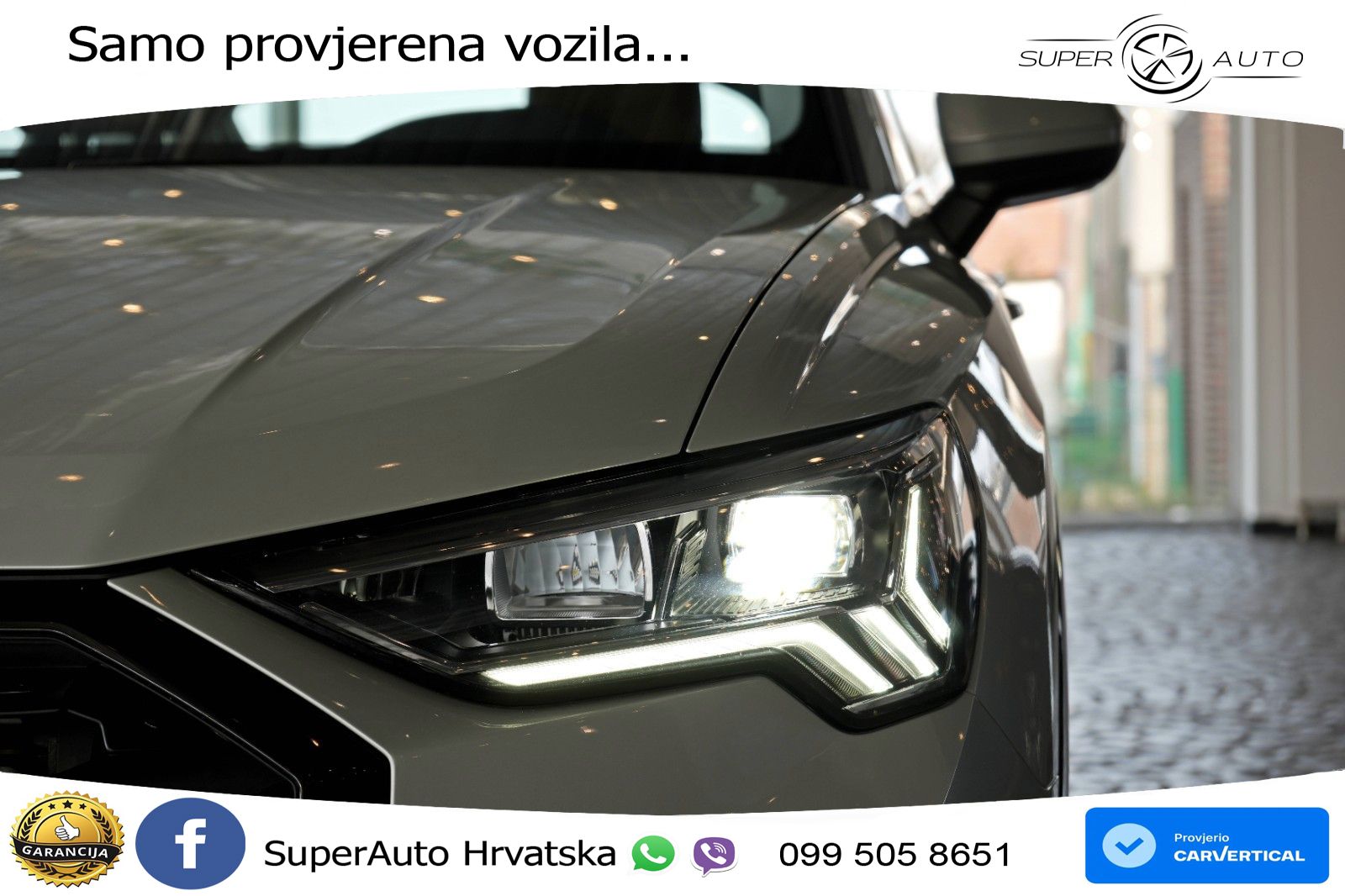 Audi Q3 Sportback 35 TDI (150 KS) S tronic S line LED+GR SJED+ACC