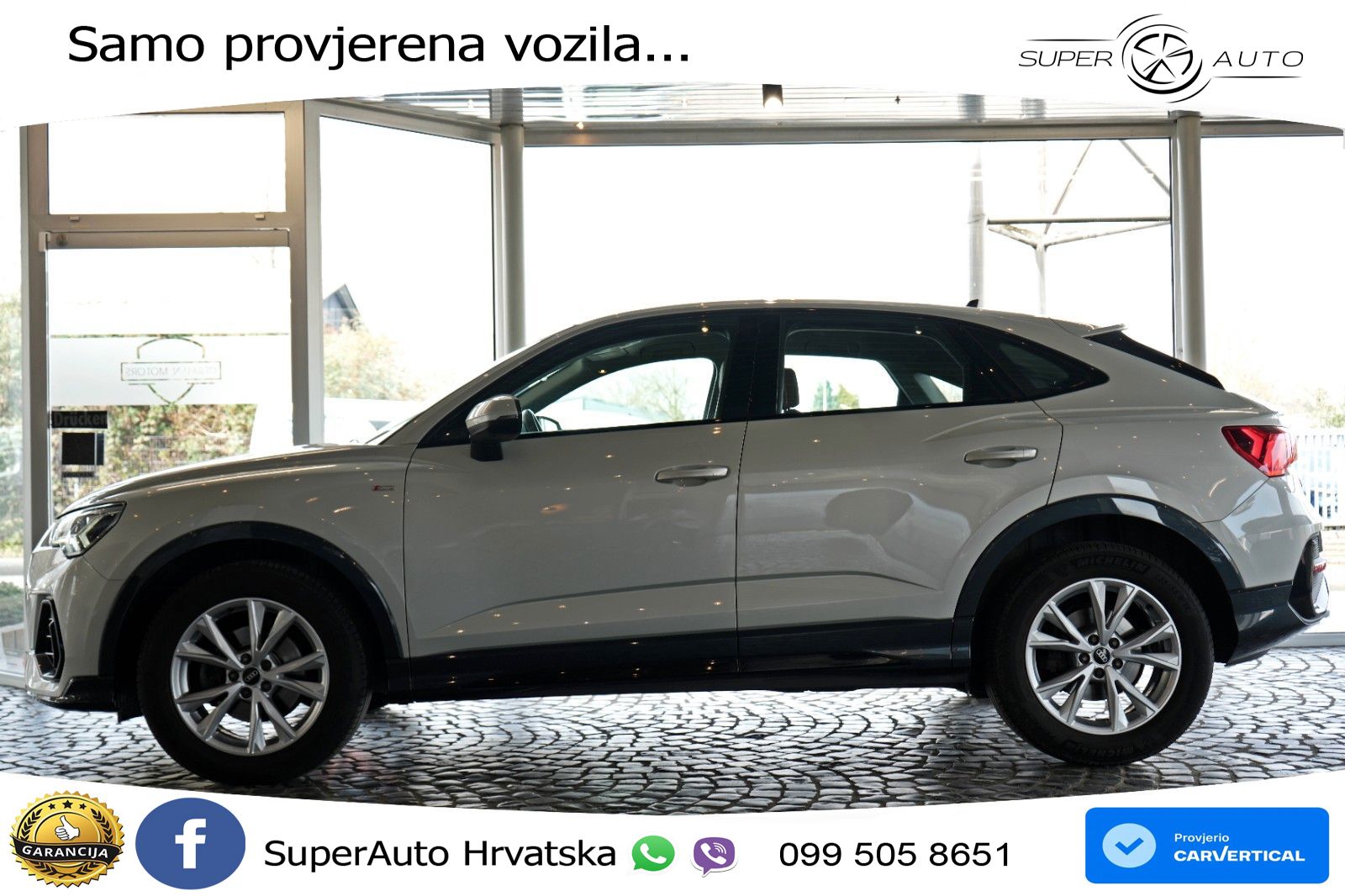 Audi Q3 Sportback 35 TDI (150 KS) S tronic S line LED+GR SJED+ACC