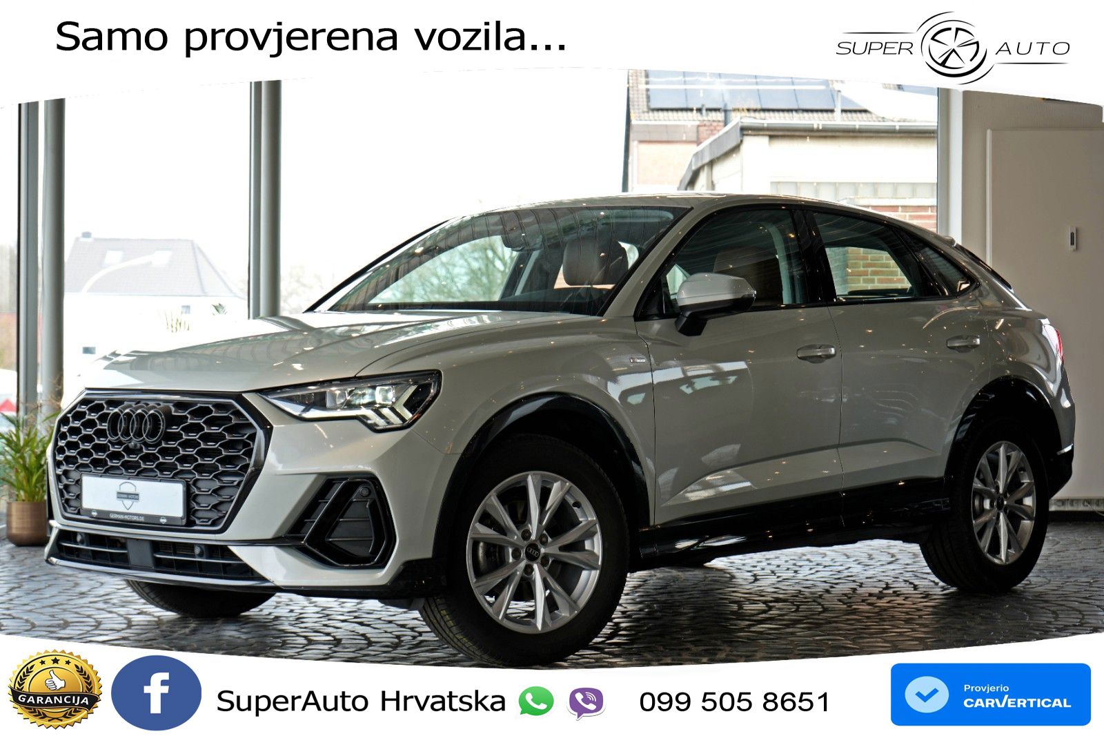 Audi Q3 Sportback 35 TDI (150 KS) S tronic S line LED+GR SJED+ACC
