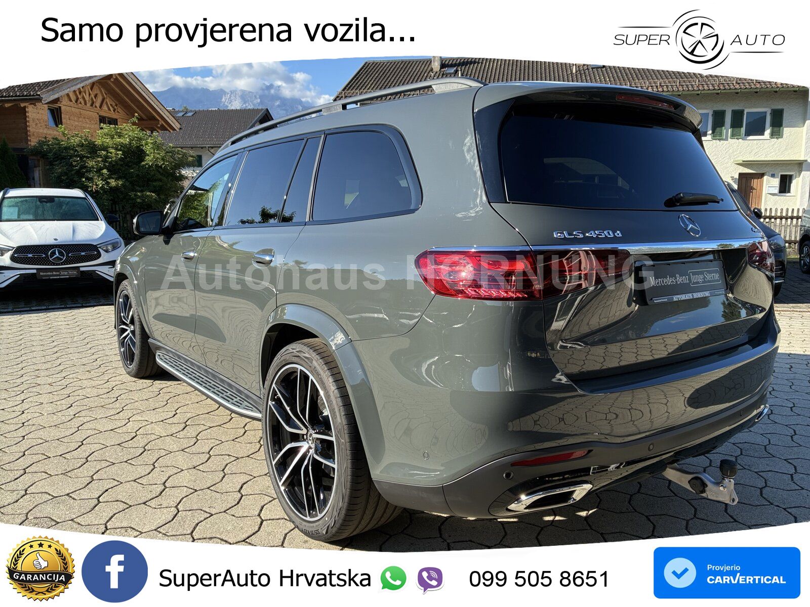 Mercedes-Benz GLS GLS 450d EQ Boost 4MATIC 9G-TRONIC AMG ACC+HEAD+4xGR SJED+360+PANO