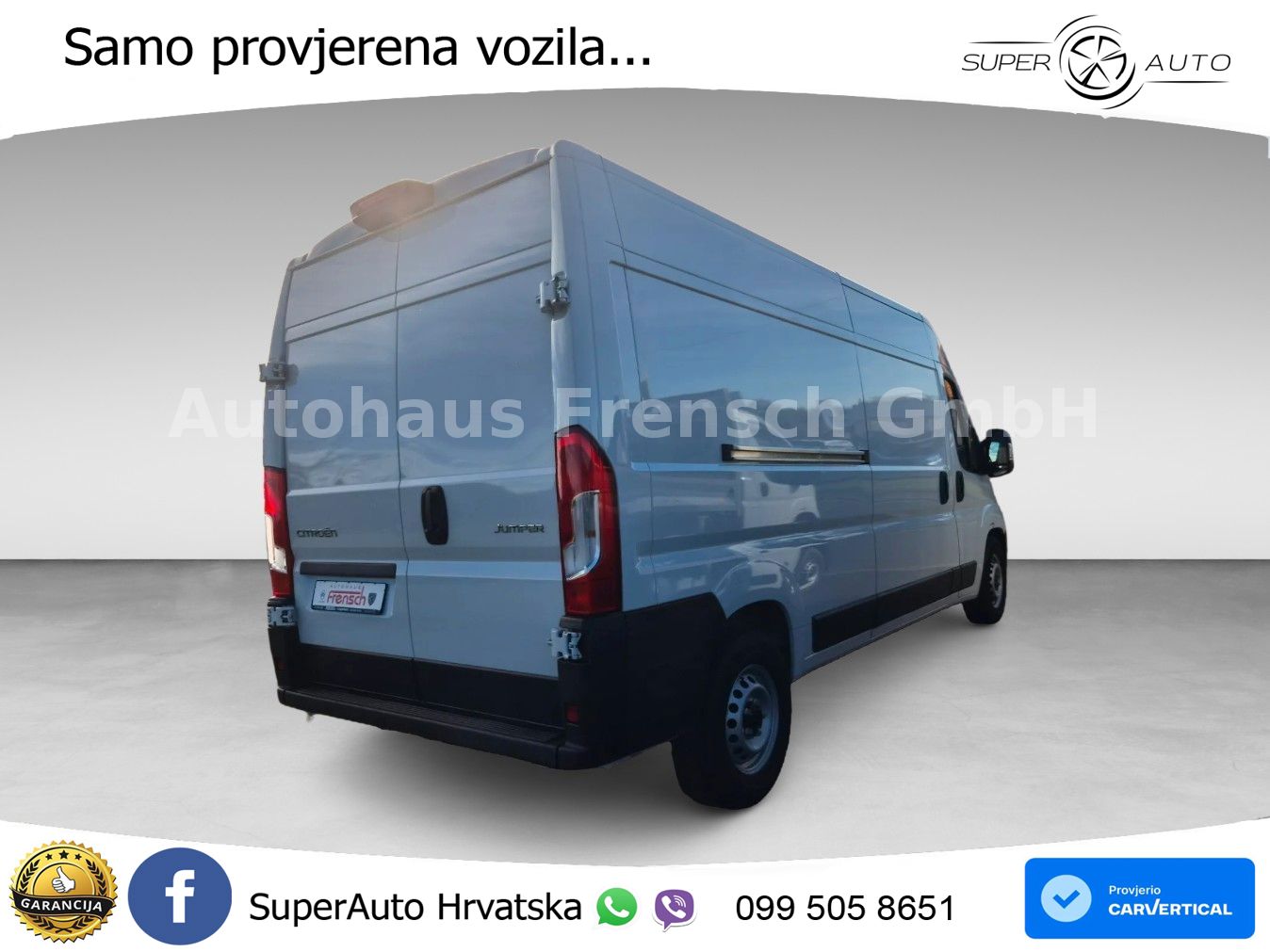Citroën Jumper Kasten Hochraum 35 L3H2 BlueHDi 180 179 KS