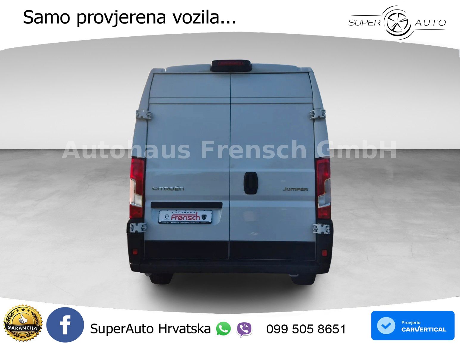 Citroën Jumper Kasten Hochraum 35 L3H2 BlueHDi 180 179 KS