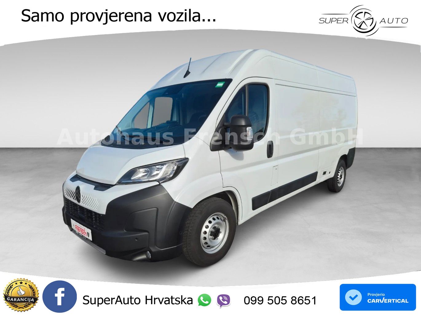 Citroën Jumper Kasten Hochraum 35 L3H2 BlueHDi 180 179 KS