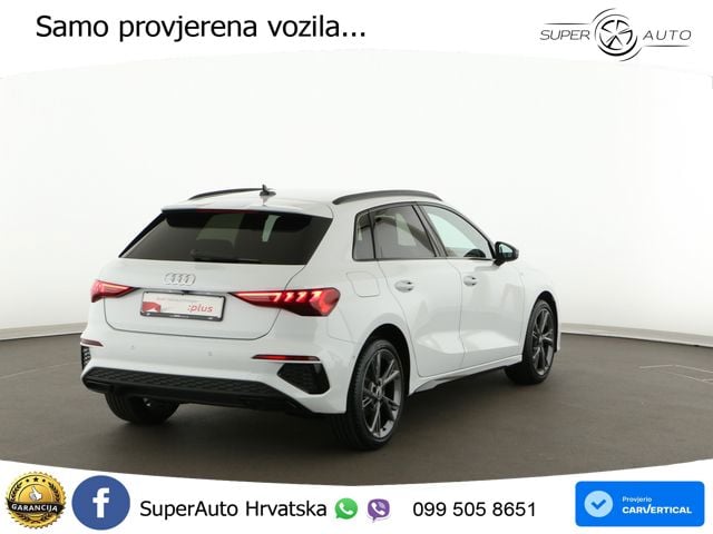Audi A3 40 TFSIe (204 KS) S tronic S line MATRIX+GR SJED+KAM