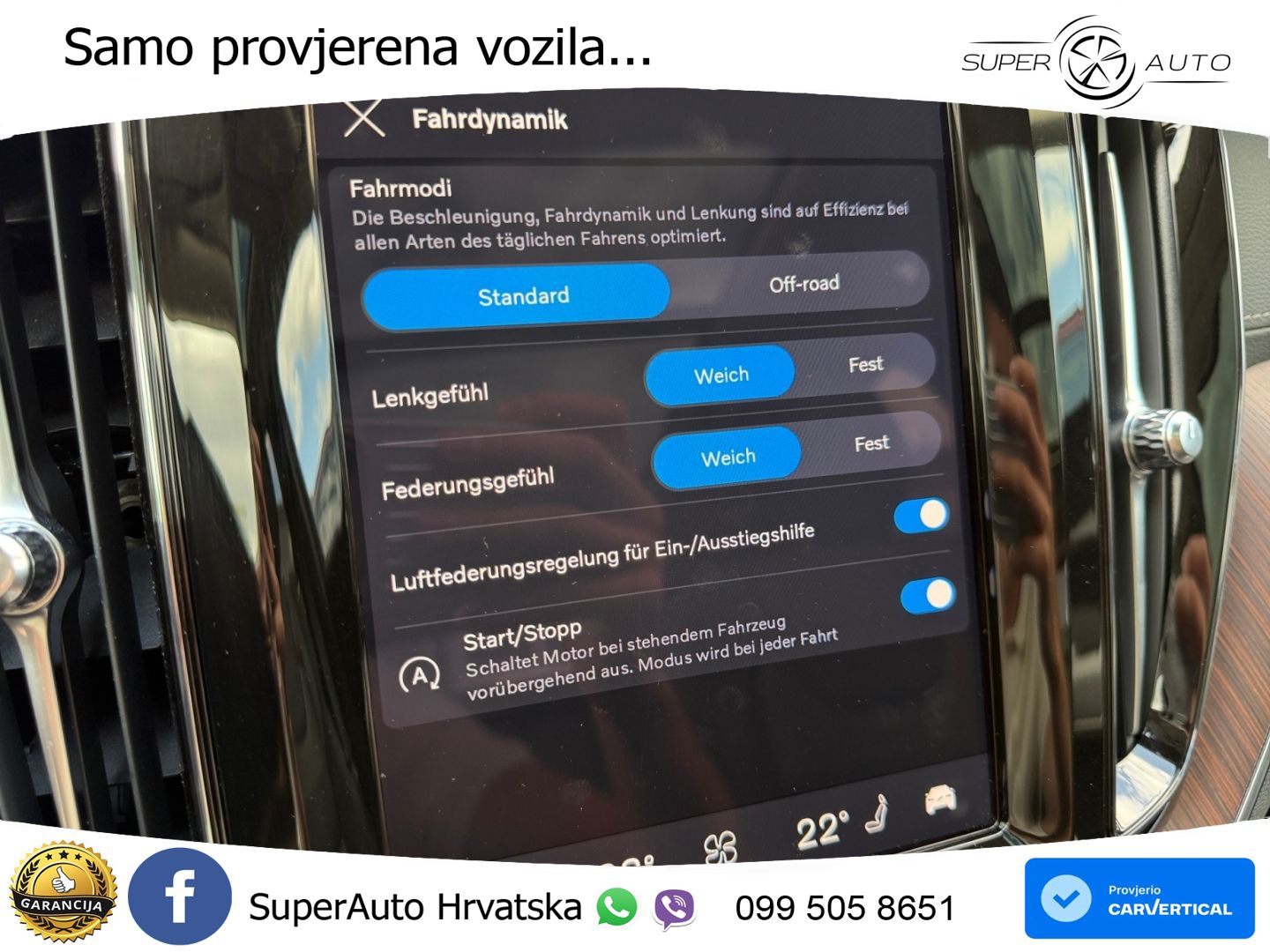 Volvo XC60 B4 Diesel AWD Geartronic ZRAČNI+ACC+GR SJED+KAM+PANO