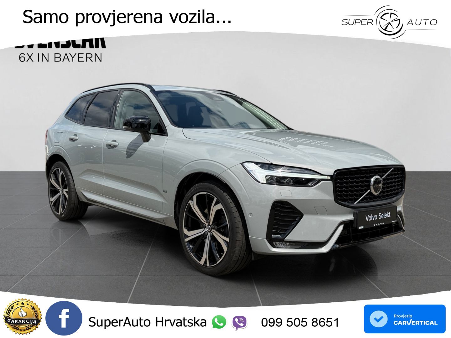 Volvo XC60 B4 Diesel AWD Geartronic ZRAČNI+ACC+GR SJED+KAM+PANO