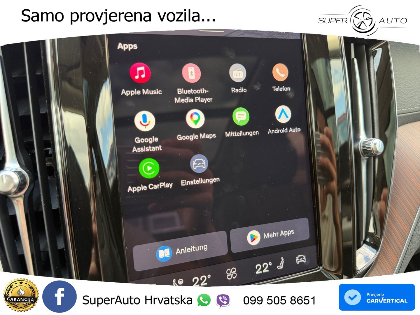 Volvo XC60 B4 Diesel AWD Geartronic ZRAČNI+ACC+GR SJED+KAM+PANO