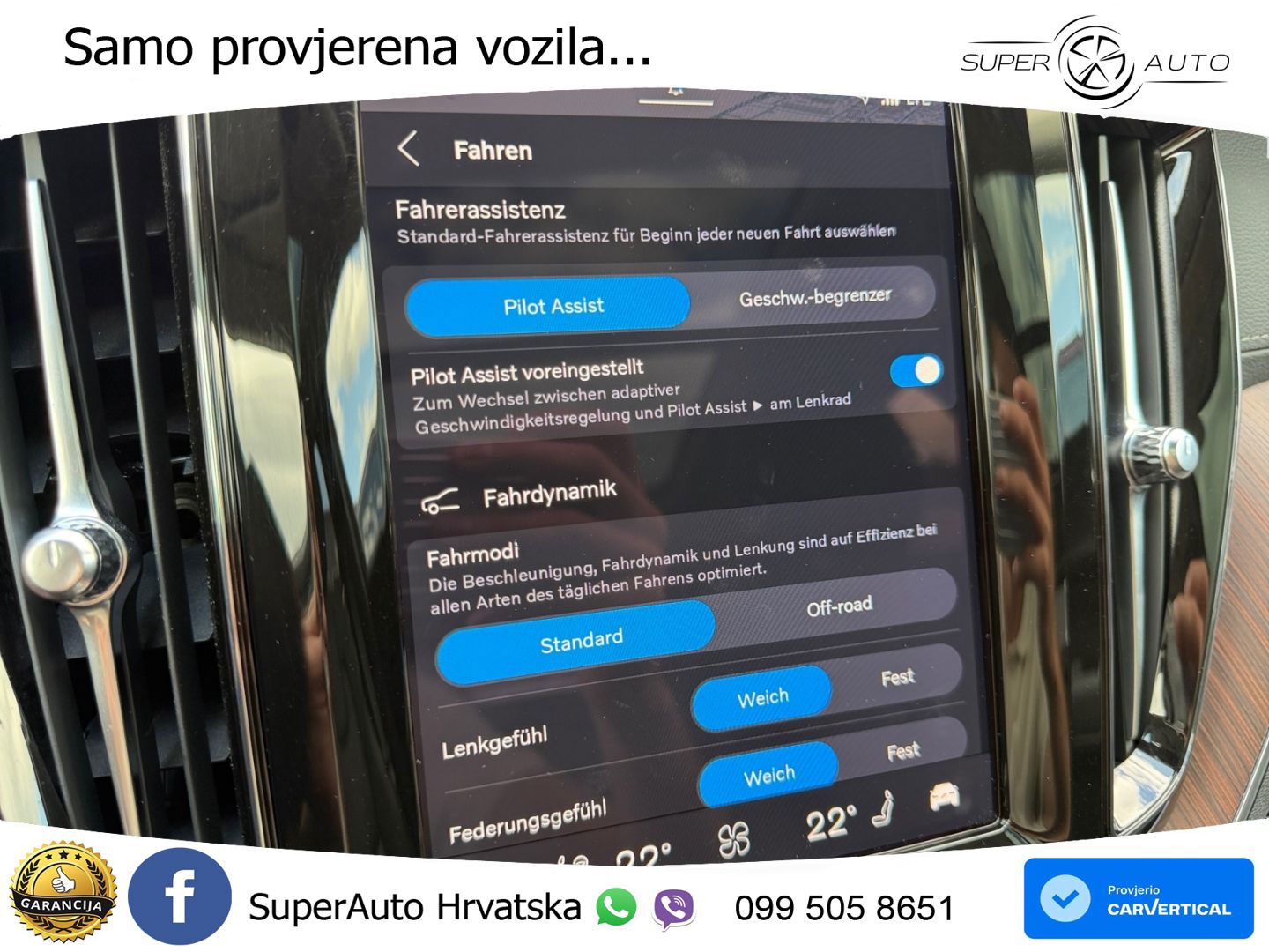 Volvo XC60 B4 Diesel AWD Geartronic ZRAČNI+ACC+GR SJED+KAM+PANO