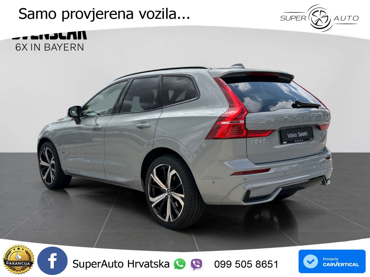 Volvo XC60 B4 Diesel AWD Geartronic ZRAČNI+ACC+GR SJED+KAM+PANO