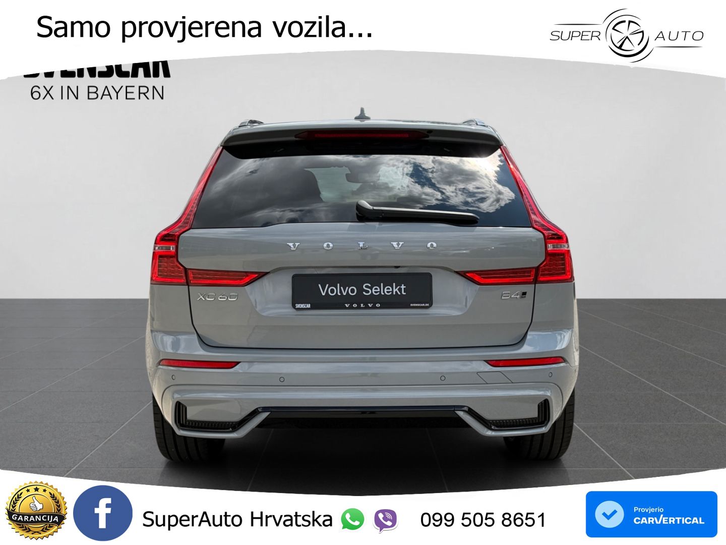 Volvo XC60 B4 Diesel AWD Geartronic ZRAČNI+ACC+GR SJED+KAM+PANO