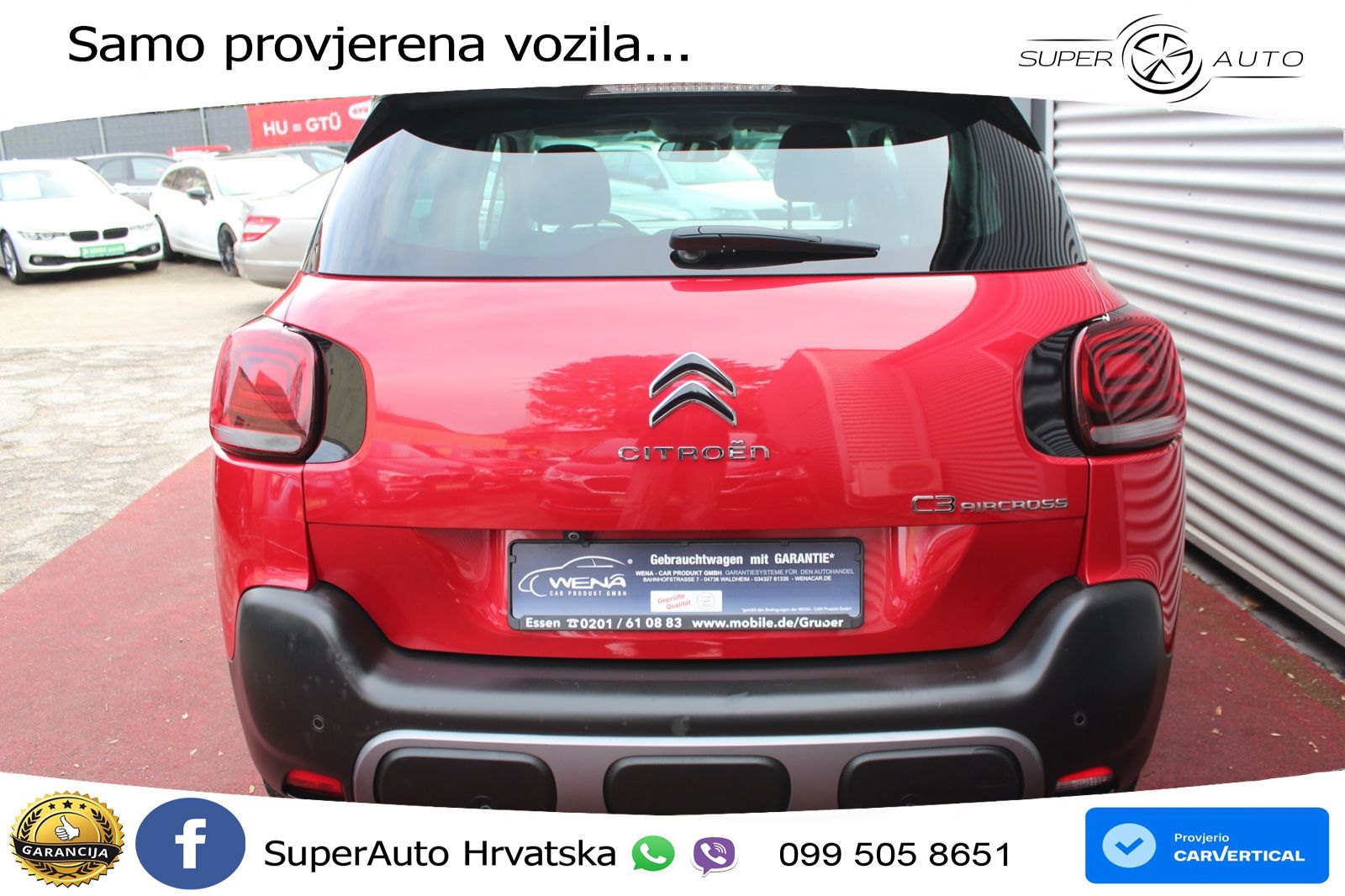 Citroen C3 Aircross 1.2 PureTech (110 KS) MAX