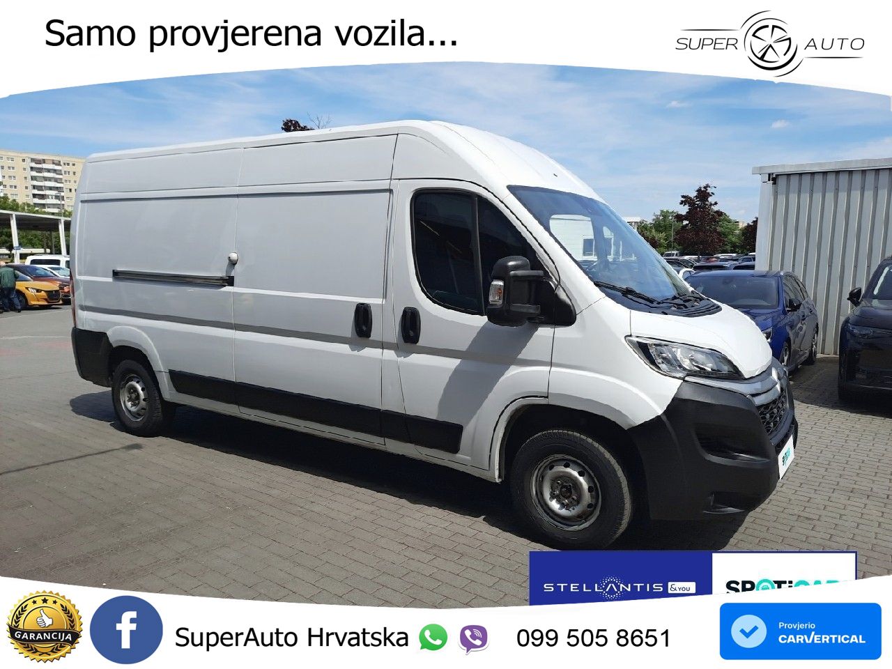 Citroën Jumper 33 L3H2 Driver BlueHDI 165 165 KS