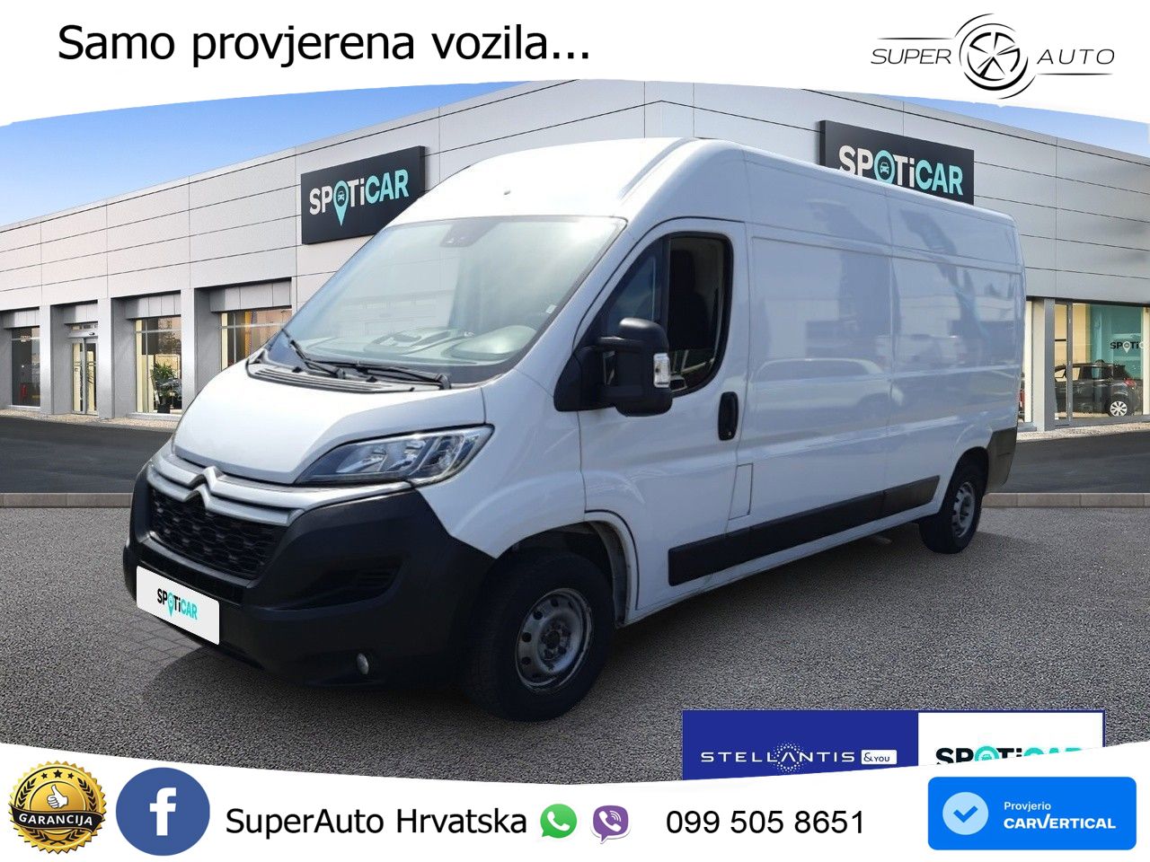 Citroën Jumper 33 L3H2 Driver BlueHDI 165 165 KS