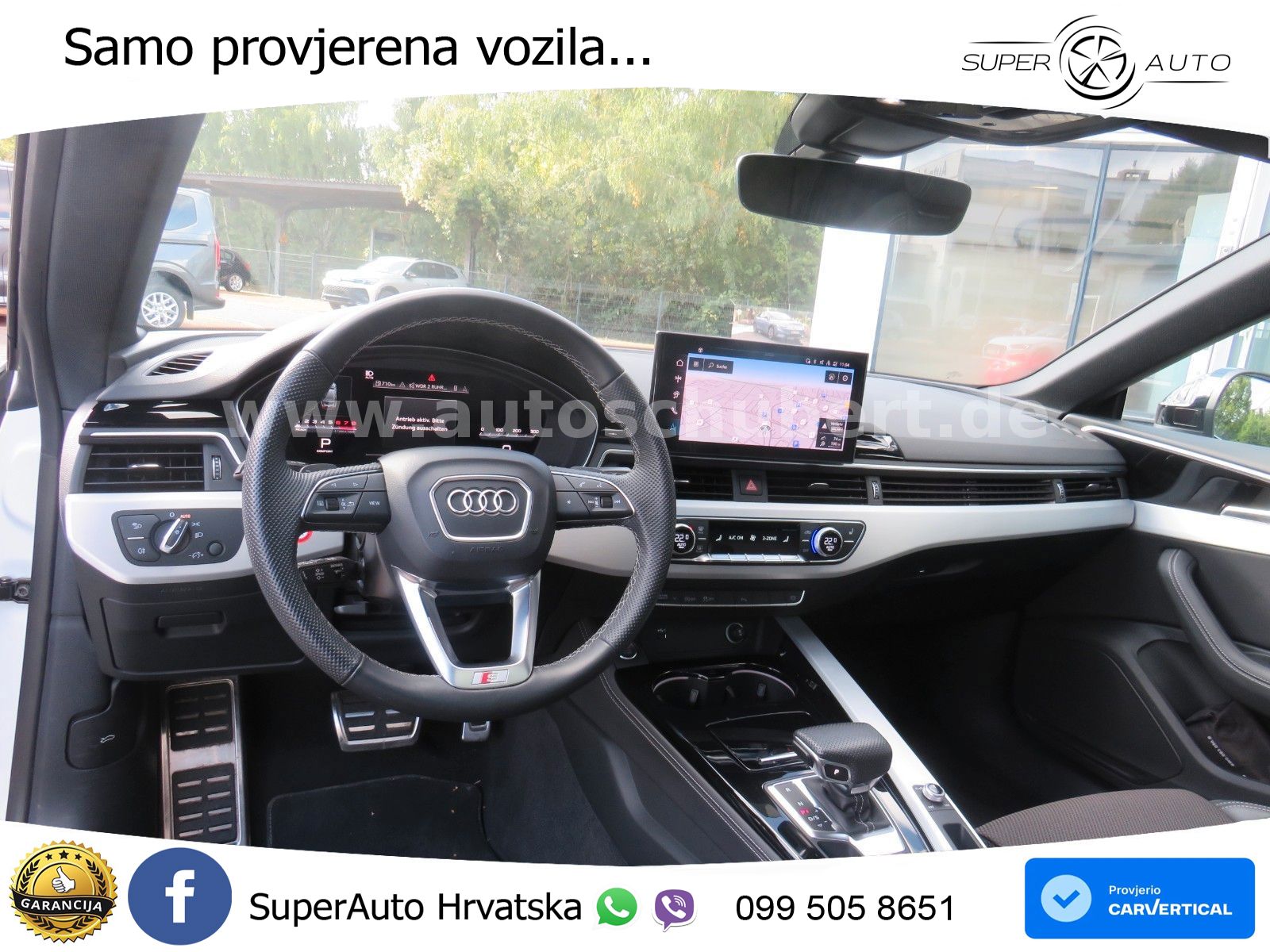 Audi A5 Sportback  40 TFSI (204 KS) S tronic S line LED+GR SJED+ACC