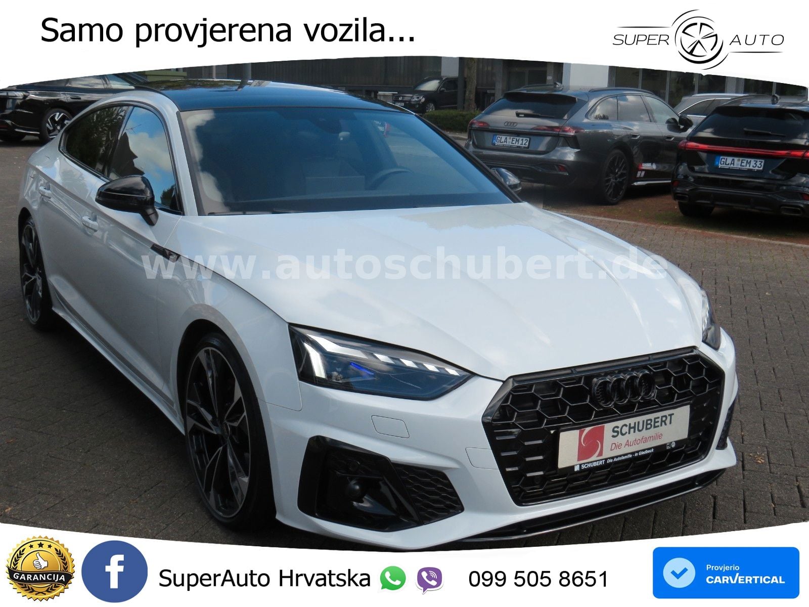 Audi A5 Sportback  40 TFSI (204 KS) S tronic S line LED+GR SJED+ACC