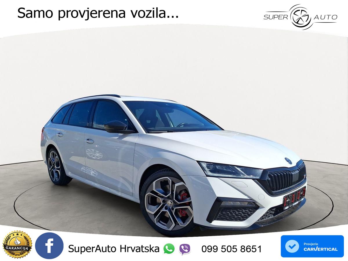 Škoda Octavia Combi RS 2.0 TSI (245 KS) DSG LED+GR SJED+ACC