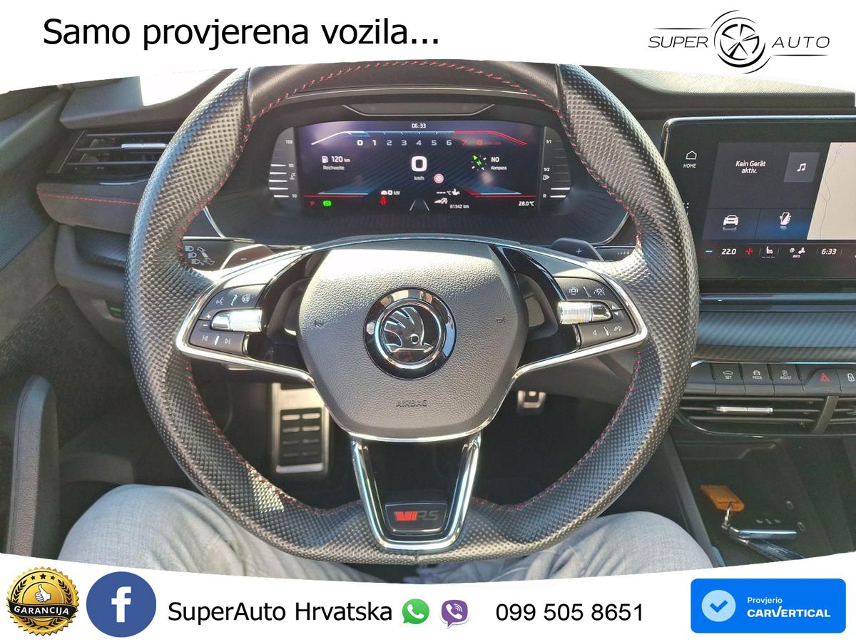 Škoda Octavia Combi RS 2.0 TSI (245 KS) DSG LED+GR SJED+ACC