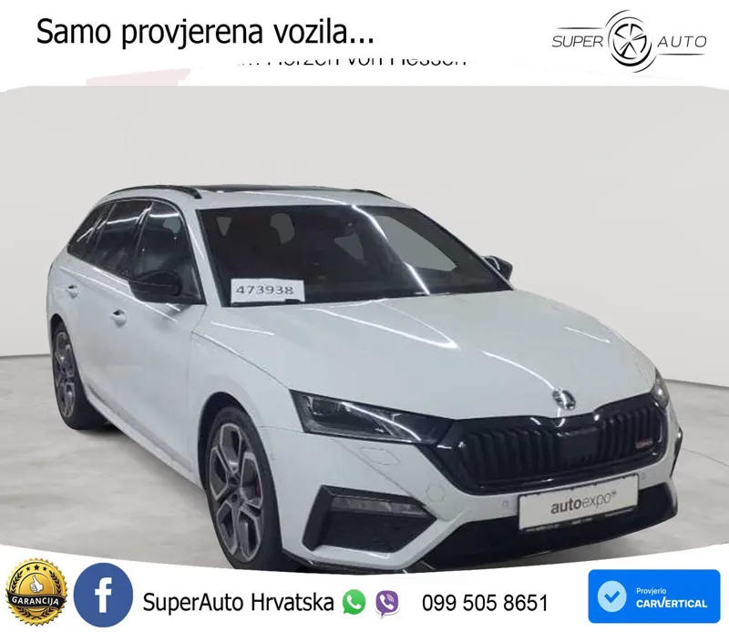 Škoda Octavia Combi RS 2.0 TSI (245 KS) DSG