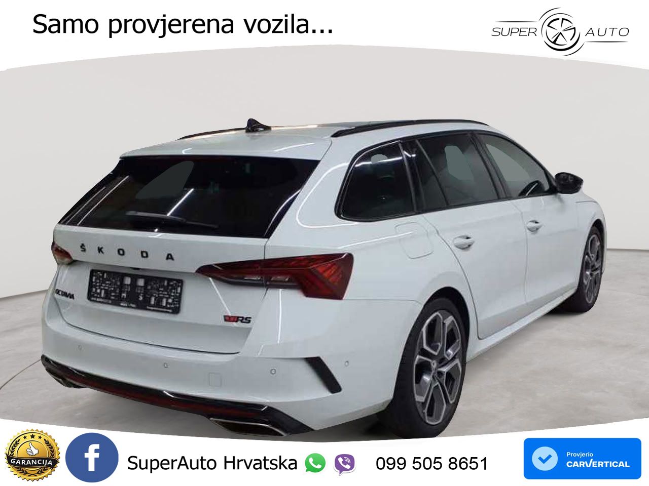Škoda Octavia Combi RS 2.0 TSI (245 KS) DSG