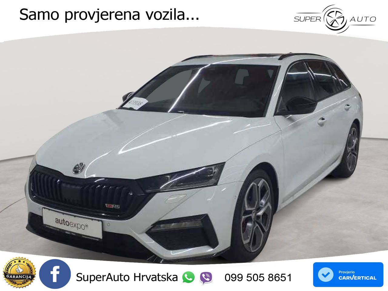 Škoda Octavia Combi RS 2.0 TSI (245 KS) DSG