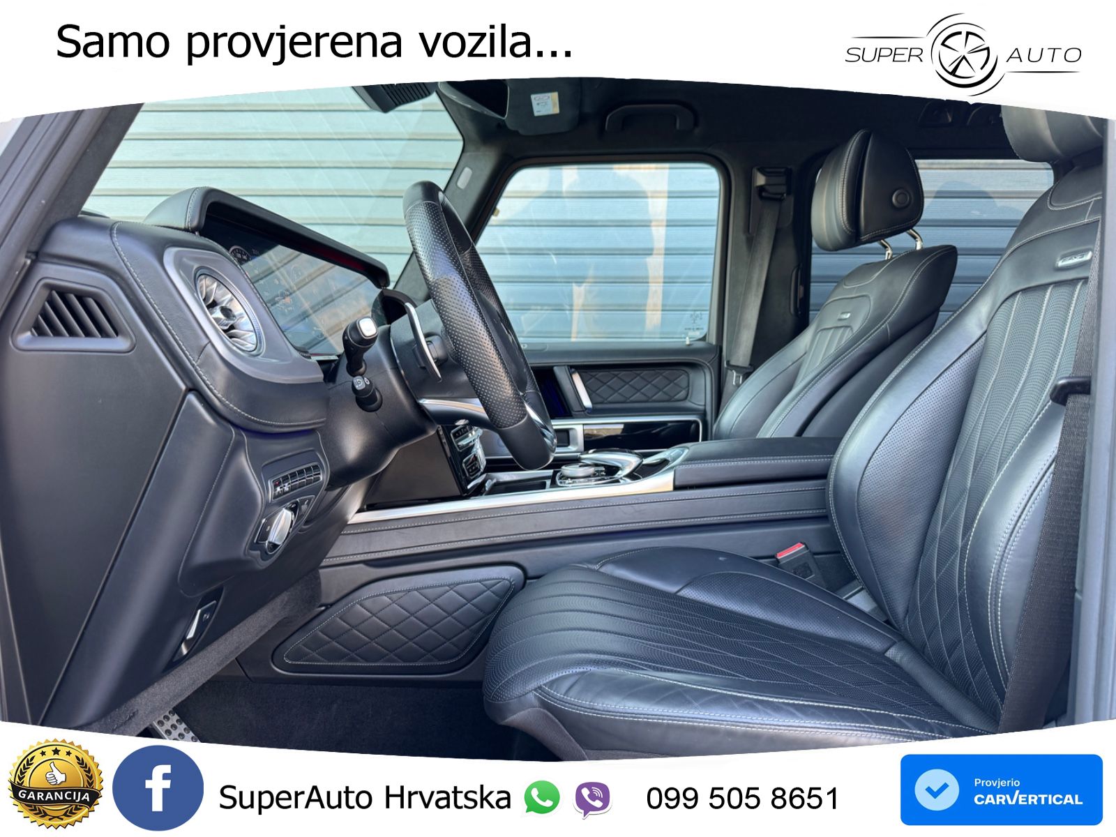Mercedes AMG G 63 Long V8 (585 KS) 4MATIC 9G-TRONIC AMG SPEEDSHIFT PLUS LED+GR SJED+ACC