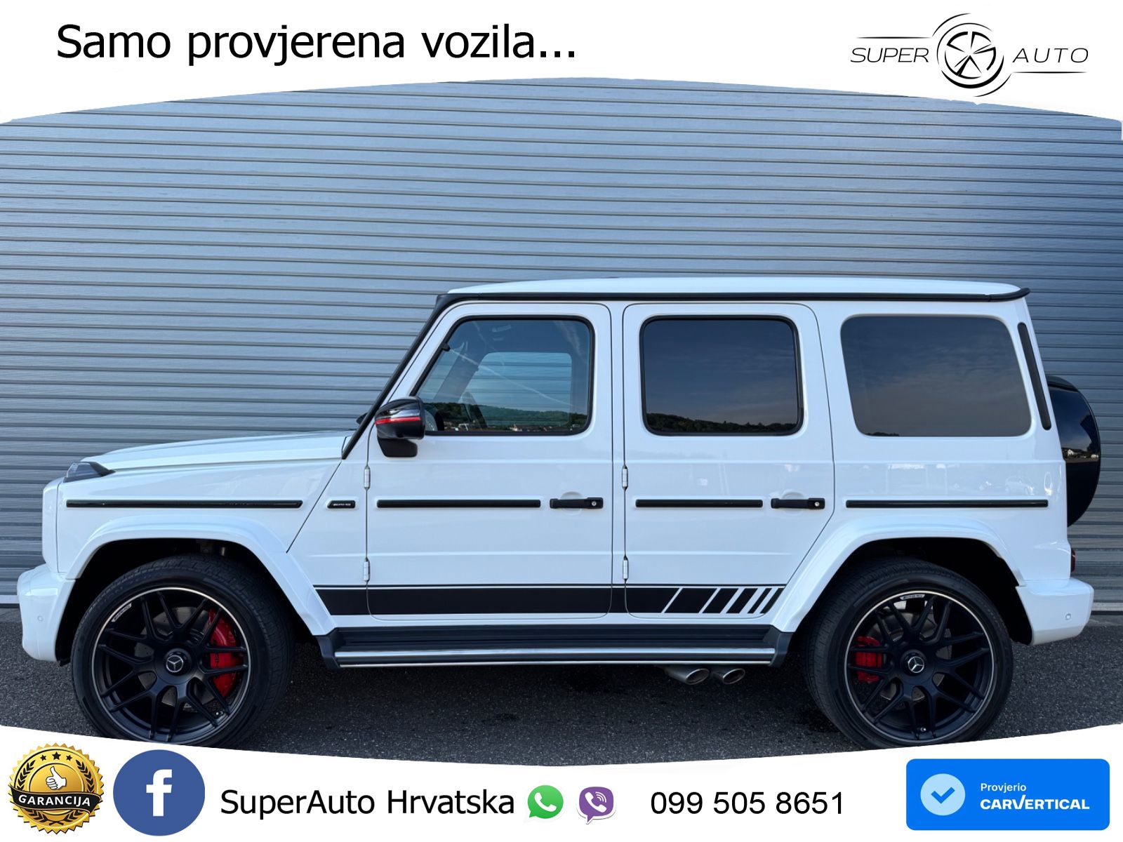 Mercedes AMG G 63 Long V8 (585 KS) 4MATIC 9G-TRONIC AMG SPEEDSHIFT PLUS LED+GR SJED+ACC