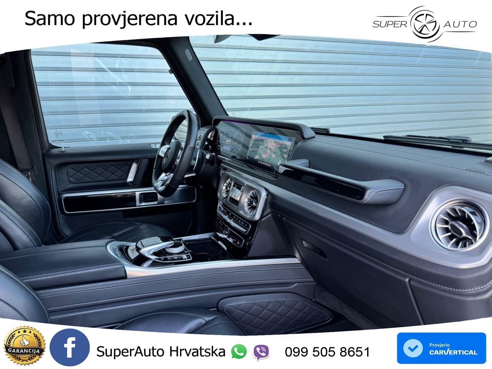Mercedes AMG G 63 Long V8 (585 KS) 4MATIC 9G-TRONIC AMG SPEEDSHIFT PLUS LED+GR SJED+ACC