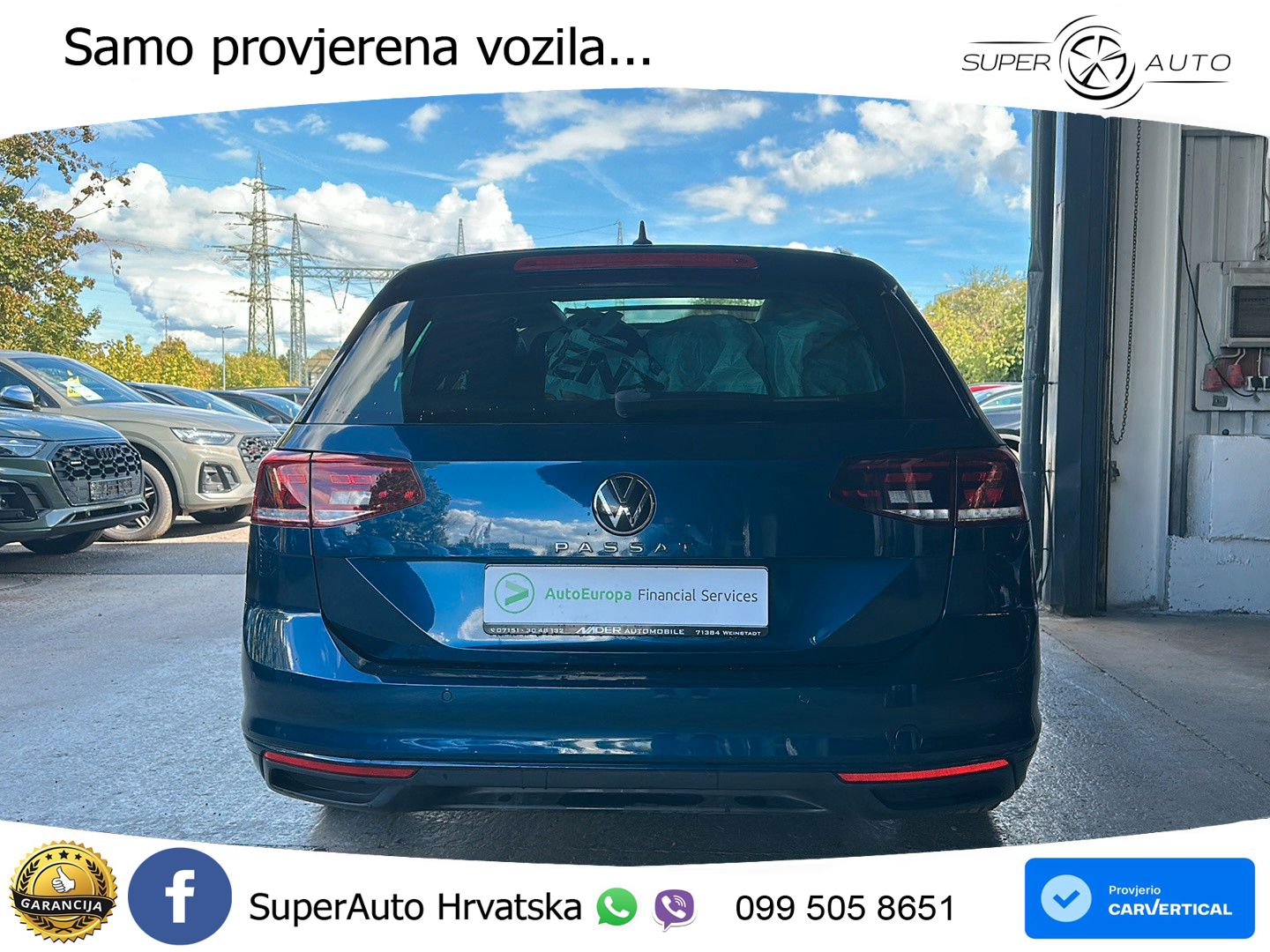 Volkswagen Passat Variant 2.0 TDI (122 KS) DSG Business LED+ACC