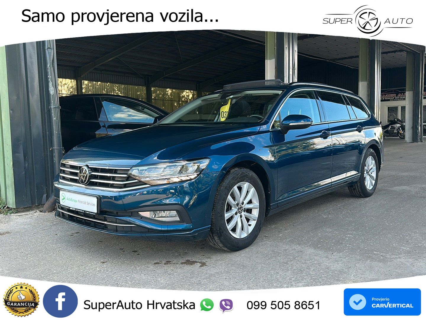 Volkswagen Passat Variant 2.0 TDI (122 KS) DSG Business LED+ACC