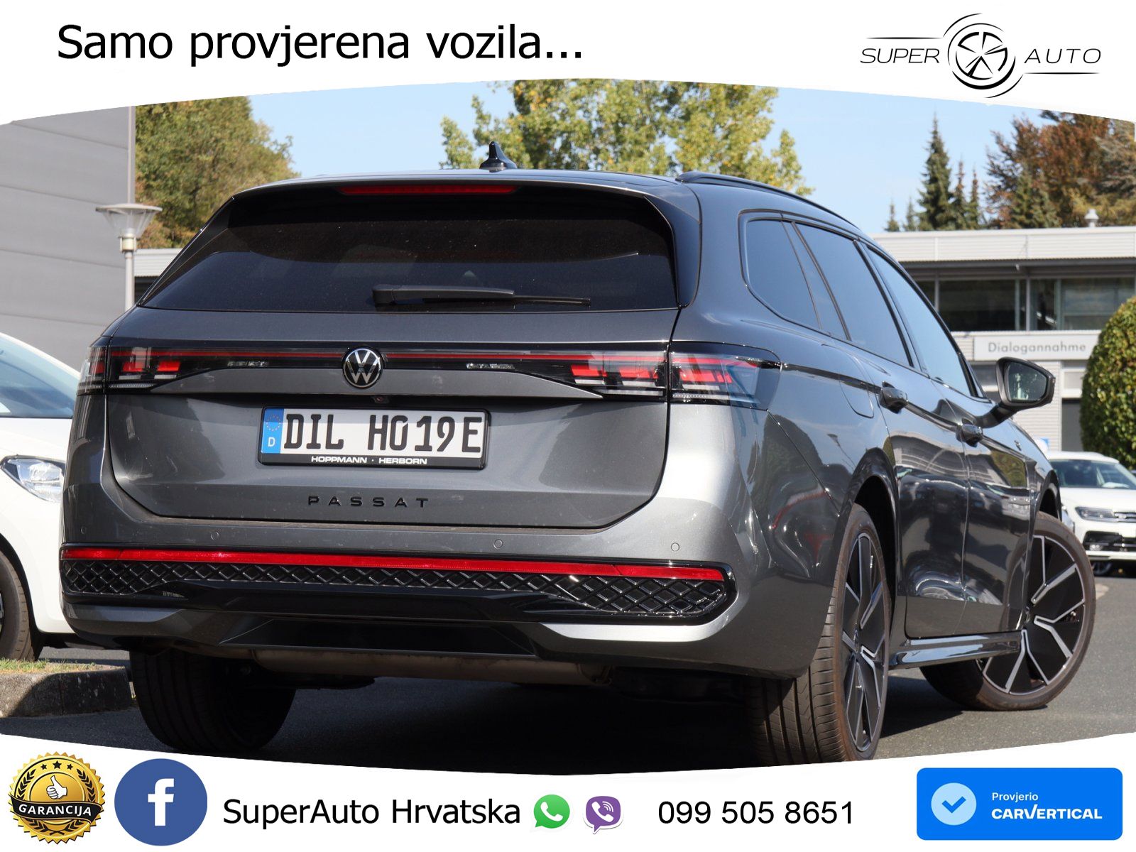 Volkswagen Passat Variant 1.5 TSI (204 KS) eHybrid DSG R-Line LED+GR SJED+ACC